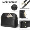 Kattee Leather Crossbody Bags for Women Trendy, Small Purses Handbags Shoulder Bag, Genuine Leather Cross Body Bag for Woman(Genuine Leather – Black)
