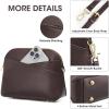 Kattee Leather Crossbody Bags for Women Trendy, Small Purses Handbags Shoulder Bag, Genuine Leather Cross Body Bag for Woman(Nappa Leather – Coffee)