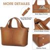 Kattee Leather Handbags and Purses for Women, Small Crossbody Bags for Women Cross Body Purses with Top Handle(Sorrel)