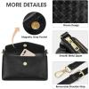 Kattee Small Leather Purses and Handbags for Women, Soft Crossbody Bags for Women, Shoulder Cross Body Bag(Black)