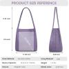 Kattee Women Soft Genuine Leather Totes Shoulder Bag Purses and Handbags with Top Magnetic Snap Closure(Lavender Purple)