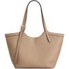 Kattee Genuine Leather Purses and Handbags for Women Trendy, Top Grain Leather Hobo Tote Shoulder Bag with Adjustable Strap(Apricot)