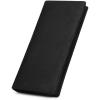 Kattee Men’s Vintage Genuine Leather Long Wallet for Checkbook Credit Cards(Black)
