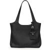 Kattee Soft Genuine Leather Shoulder Bag for Women Totes Hobo Purses and Handbags with Coin Pouch(Black)