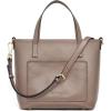 Kattee Soft Leather Tote Bags for Women, Shoulder Purses and Handbags, Casual Work Top Handle(Khaki)