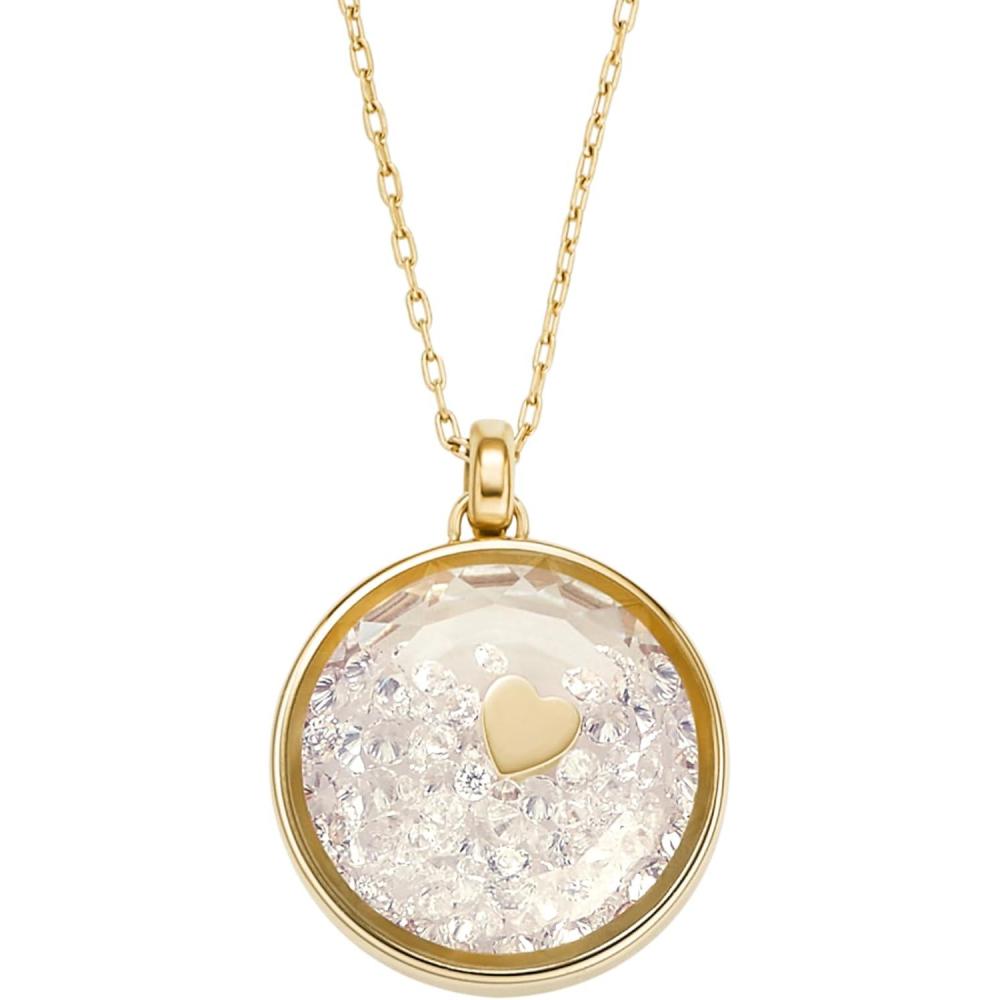 imageFossil Womens GoldTone Stainless Steel Pendant Chain Necklace for WomenSadie Pendant