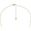 Fossil Women’s Gold-Tone Stainless Steel Pendant Chain Necklace for Women(Gold Classic MOP Pendant)