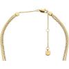 Fossil Women’s Gold-Tone Stainless Steel Pendant Chain Necklace for Women(Gold Ellis Pave Glitz)