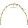 Fossil Women’s Gold-Tone Stainless Steel Pendant Chain Necklace for Women(Gold Heritage Small Anchor Chain)