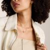 Fossil Women’s Gold-Tone Stainless Steel Pendant Chain Necklace for Women(Gold Sadie Heart)