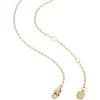 Fossil Women’s Gold-Tone Stainless Steel Pendant Chain Necklace for Women(Gold Sadie Heart)