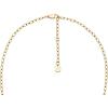Fossil Women’s Gold-Tone Stainless Steel Pendant Chain Necklace for Women(Gold Sadie Heart Lock)