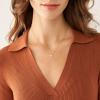 Fossil Women’s Gold-Tone Stainless Steel Pendant Chain Necklace for Women(Gold Sadie Pendant)