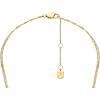 Fossil Women’s Gold-Tone Stainless Steel Pendant Chain Necklace for Women(Gold Sutton Horseshoe)