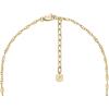 Fossil Women’s Gold-Tone Stainless Steel Pendant Chain Necklace for Women(Gold/Green Chain)