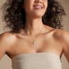 Fossil Women’s Gold-Tone Stainless Steel Pendant Chain Necklace for Women(Harlow Gold Heart Pendant)