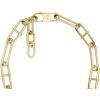 Fossil Women’s Gold-Tone Stainless Steel Pendant Chain Necklace for Women(Heritage Gold Link)