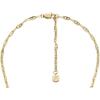 Fossil Women’s Gold-Tone Stainless Steel Pendant Chain Necklace for Women(Heritage Y-Pendant)