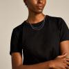 Fossil Women’s Gold-Tone Stainless Steel Pendant Chain Necklace for Women(Layered Blue Bead)