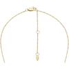 Fossil Women’s Gold-Tone Stainless Steel Pendant Chain Necklace for Women(MOP Heart Locket)