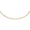 Fossil Women’s Heritage D-Link Brass Chain Anklet(Gold)