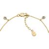 Fossil Women’s Heritage D-Link Brass Chain Anklet(Gold Evil Eye)