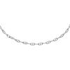 Fossil Women’s Heritage D-Link Brass Chain Anklet(Silver)