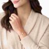 Fossil Women’s Plated Stainless Steel Engravable Personalized Gift Bracelet for Women(Rose Gold Heart)