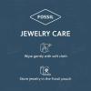 Fossil Women’s Plated Stainless Steel Engravable Personalized Gift Bracelet for Women(Rose Gold Heart)