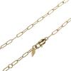 Fossil Women’s Plated Stainless Steel Engravable Personalized Gift Pendant Chain Necklace for Women(Gold Drew Double Pendant)