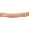 Fossil Women’s Rose Gold-Tone Stainless Steel Chain or Beaded Bracelet for Women(Harlow Rose Gold Linear Bangle)
