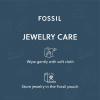 Fossil Women’s Rose Gold-Tone Stainless Steel Chain or Beaded Bracelet for Women(Rose Gold Glitz Disc)