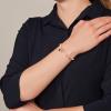 Fossil Women’s Rose Gold-Tone Stainless Steel Chain or Beaded Bracelet for Women(Rose Gold Moonstone)