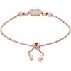 Fossil Women’s Rose Gold-Tone Stainless Steel Chain or Beaded Bracelet for Women(Rose Gold Mosaic Disc)