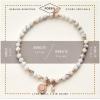 Fossil Women’s Rose Gold-Tone Stainless Steel Chain or Beaded Bracelet for Women(Rose Gold White Bead)