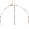 Fossil Women’s Rose Gold-Tone Stainless Steel Pendant Chain Necklace for Women(Rose Gold Locket)