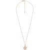 Fossil Women’s Rose Gold-Tone Stainless Steel Pendant Chain Necklace for Women(Rose Gold Locket)