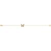 Fossil Women’s Stainless Steel Chain Bracelet(Gold Glitz Sutton Butterfly)