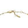 Fossil Women’s Stainless Steel Chain Bracelet(Gold Heritage D-Link Glitz Chain)