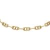 Fossil Women’s Stainless Steel Chain Bracelet(Gold Heritage D-Link MOP Crest)
