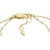 Fossil Women’s Stainless Steel Chain Bracelet(Gold Teardrop)