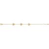 Fossil Women’s Stainless Steel Chain Bracelet(Harlow Gold Heart Station)