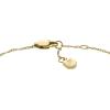 Fossil Women’s Stainless Steel Chain Bracelet(MOP Heart)