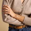 Fossil Women’s Stainless Steel Chain Bracelet(MOP Heart)