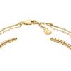 Fossil Women’s Stainless Steel Gold-Tone Bangle Bracelet(Gold Chain Bracelet Set)