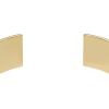 Fossil Women’s Stainless Steel Gold-Tone Bangle Bracelet(Gold Harlow Linear Texture Cuff)