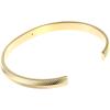 Fossil Women’s Stainless Steel Gold-Tone Bangle Bracelet(Harlow Gold Linear Bangle)