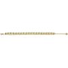 Fossil Women’s Stainless Steel Gold-Tone Beaded Bracelet(Gold Beaded)