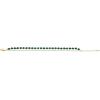 Fossil Women’s Stainless Steel Gold-Tone Beaded Bracelet(Gold Malachite Bead)