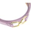 Fossil Women’s Stainless Steel and Genuine Leather Bracelet for Women(D-link Purple)